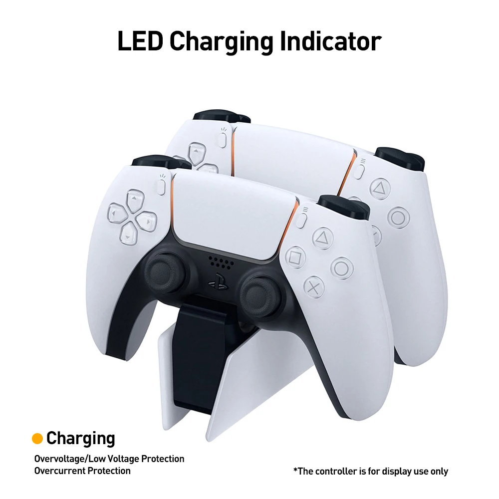 Оригинальная зарядная станция PlayStation DualSense для беспроводного контроллера Sony 5 Plug