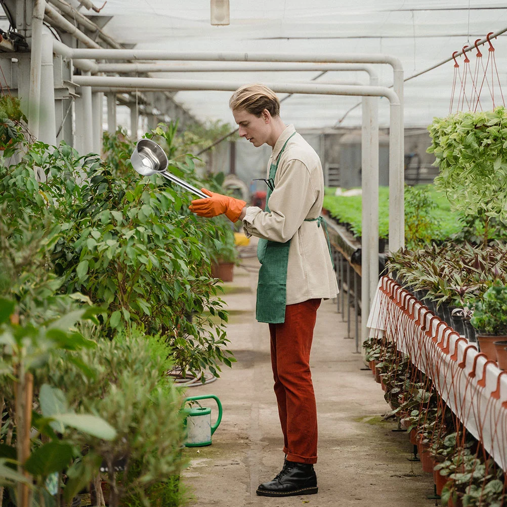 Ложка из нержавеющей стали половник для супа совок волос бытовой кухонный гаджет
