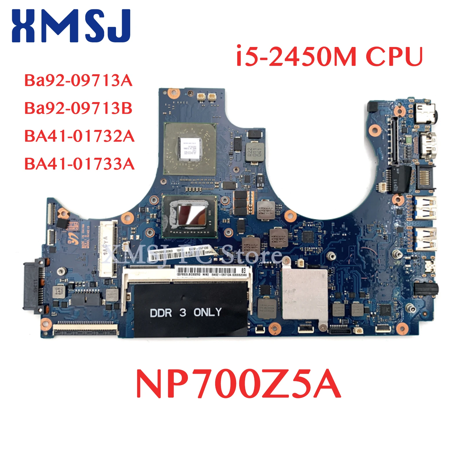 

Материнская плата для ноутбука Samsung NP700Z5A Ba92-09713A CPU HD 6750M DDR3