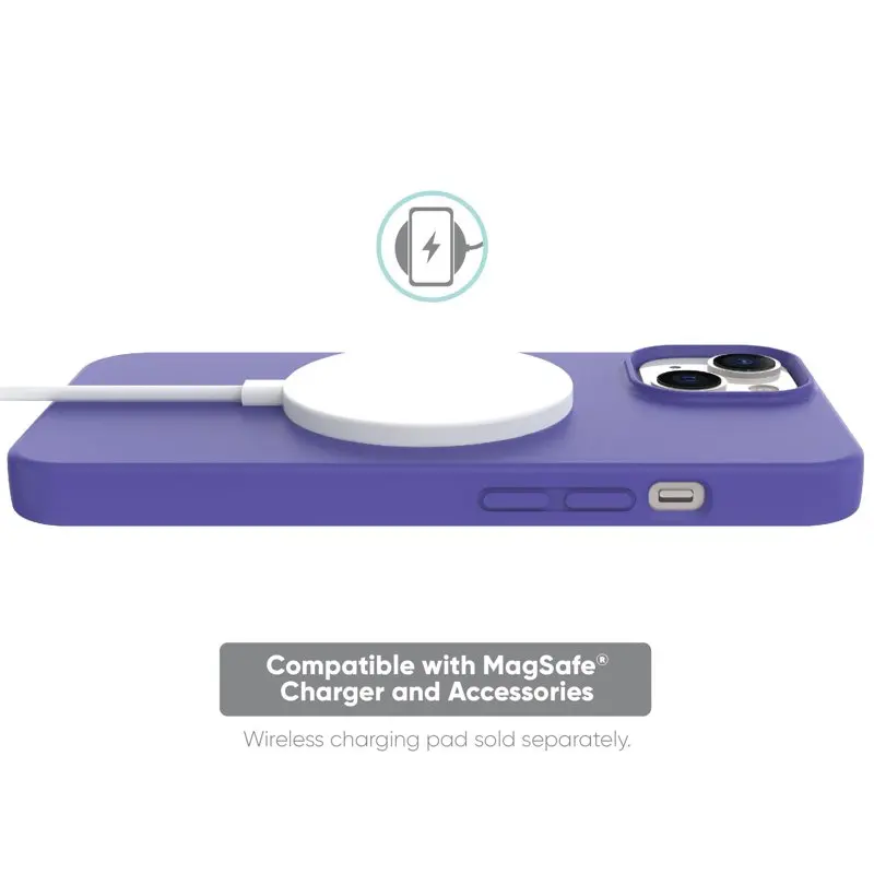 2023 new for Compatible Silicone Phone Case for iPhone 14 / iPhone 13 - Purple