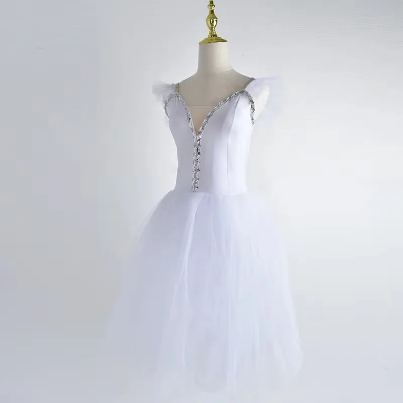 Новая балетная юбка-пачка женское платье длинные платья для девочек одежда