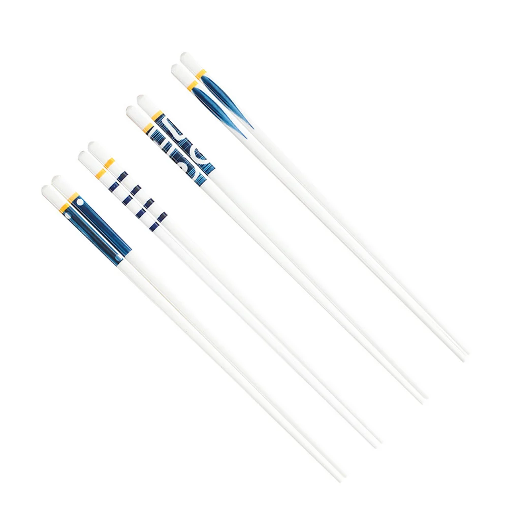 

4 пары удобных японских палочек для еды, износостойкие палочки для еды, домашние палочки для еды