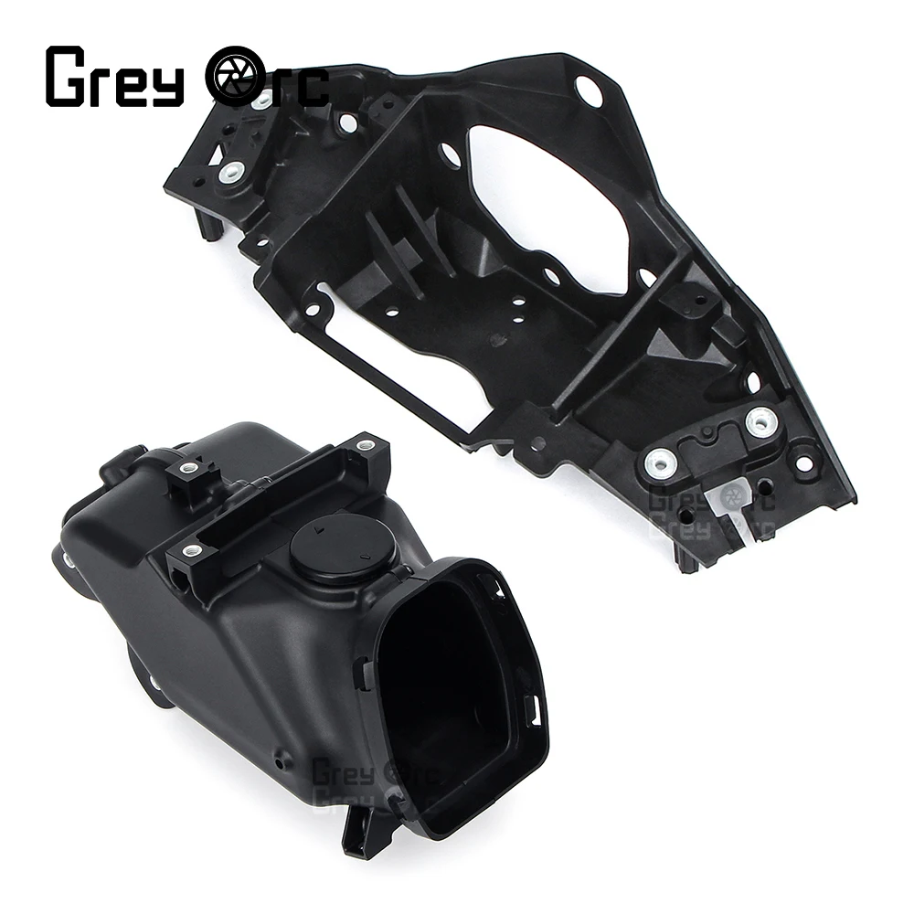 

ОЗУ воздухозаборная трубка крышка воздуховода обтекатель ABS пластик с кронштейном фары для Kawasaki Ninja ZX10R ZX 10R 2021-2023 кронштейн капота