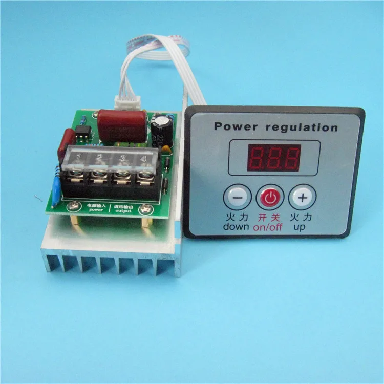 

6000W SCR Voltage Regulator High Power Baking Furnace Temperature Controller Voltage Regulator 220 V 380