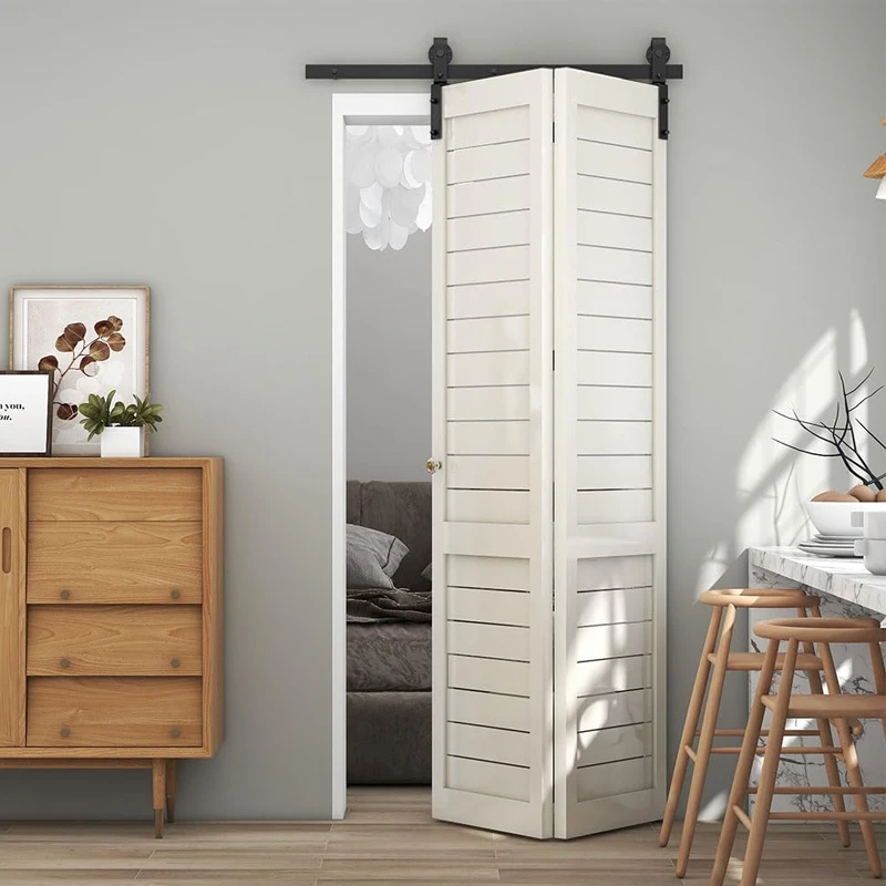 

TSMST комплект фурнитуры для двустворчатых раздвижных дверей сарая