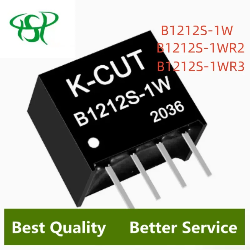 5 шт., новинка 100%, оригинальная Φ B1212 B1212S, Φ SIP-4, для микросхем модуля, от 12 В до 12 В с защитой