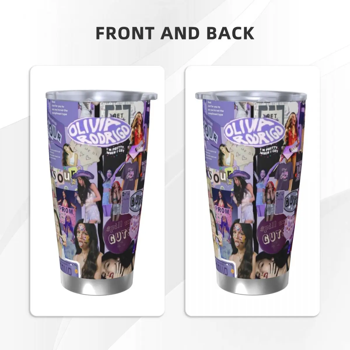 Olivia Vampire Rodrigos Sour 20 унций из нержавеющей стали изолированная термокофейная