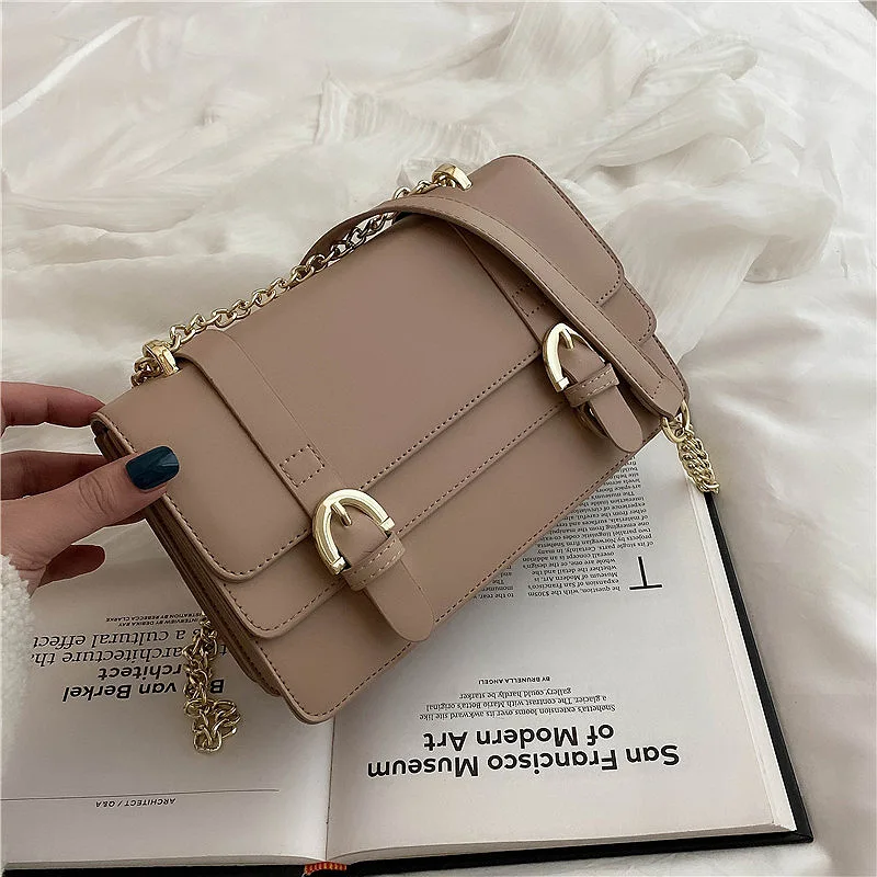 

2022 New Fashion Chain Messenger Bag Luxury High-quality Texture Small Bag Women's All-match Classic Shoulder Small Square Bag
