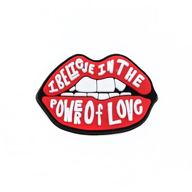 10p Red VSCO Cute Cartoon Pins Croc Shoe Charms Women PVC Ornament Kids Pin Backpack Accessories Single Sale Wholesale Bulk