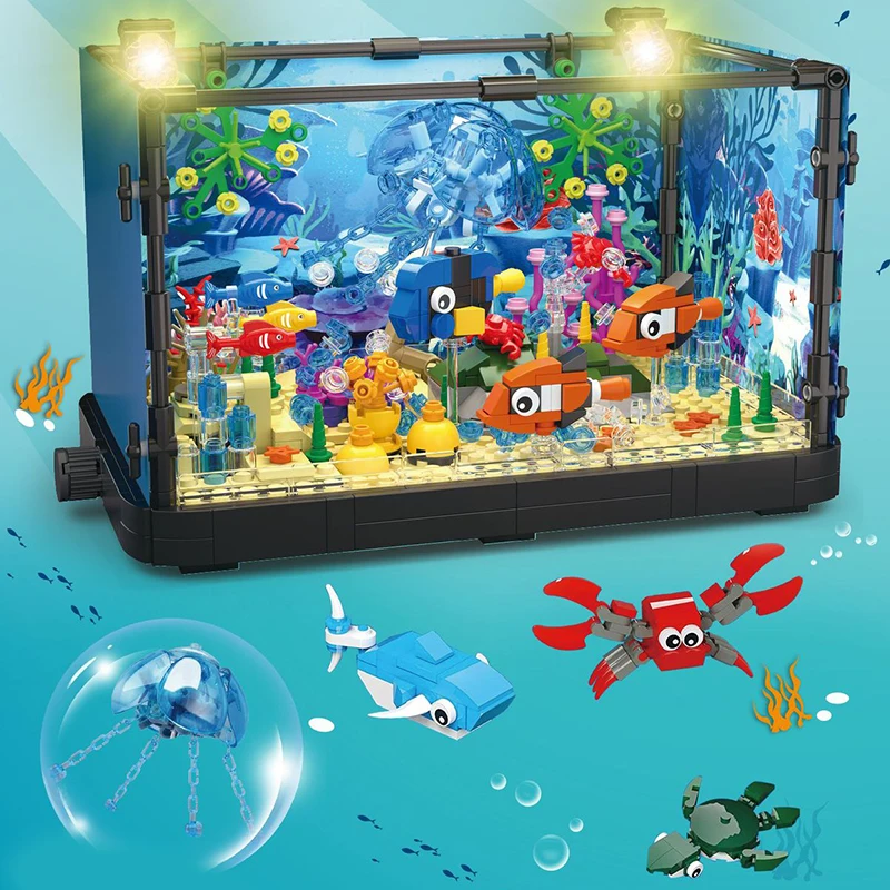 Набор строительных блоков Atlantis World Aquaria:Jellyfish 788 шт.