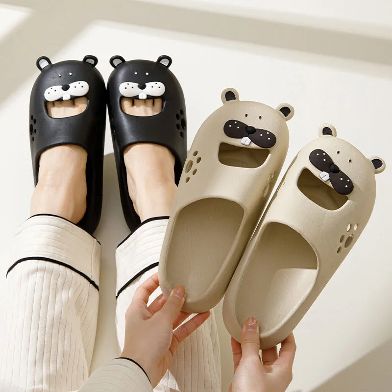 

Женские нескользящие шлепанцы Baotou Dongdong, синие легкие шлепанцы, всесезонные, 2023