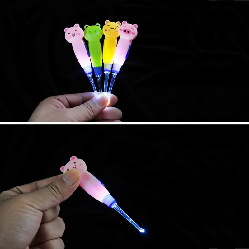 Съемная светящаяся уходовая ложка для маленьких детей