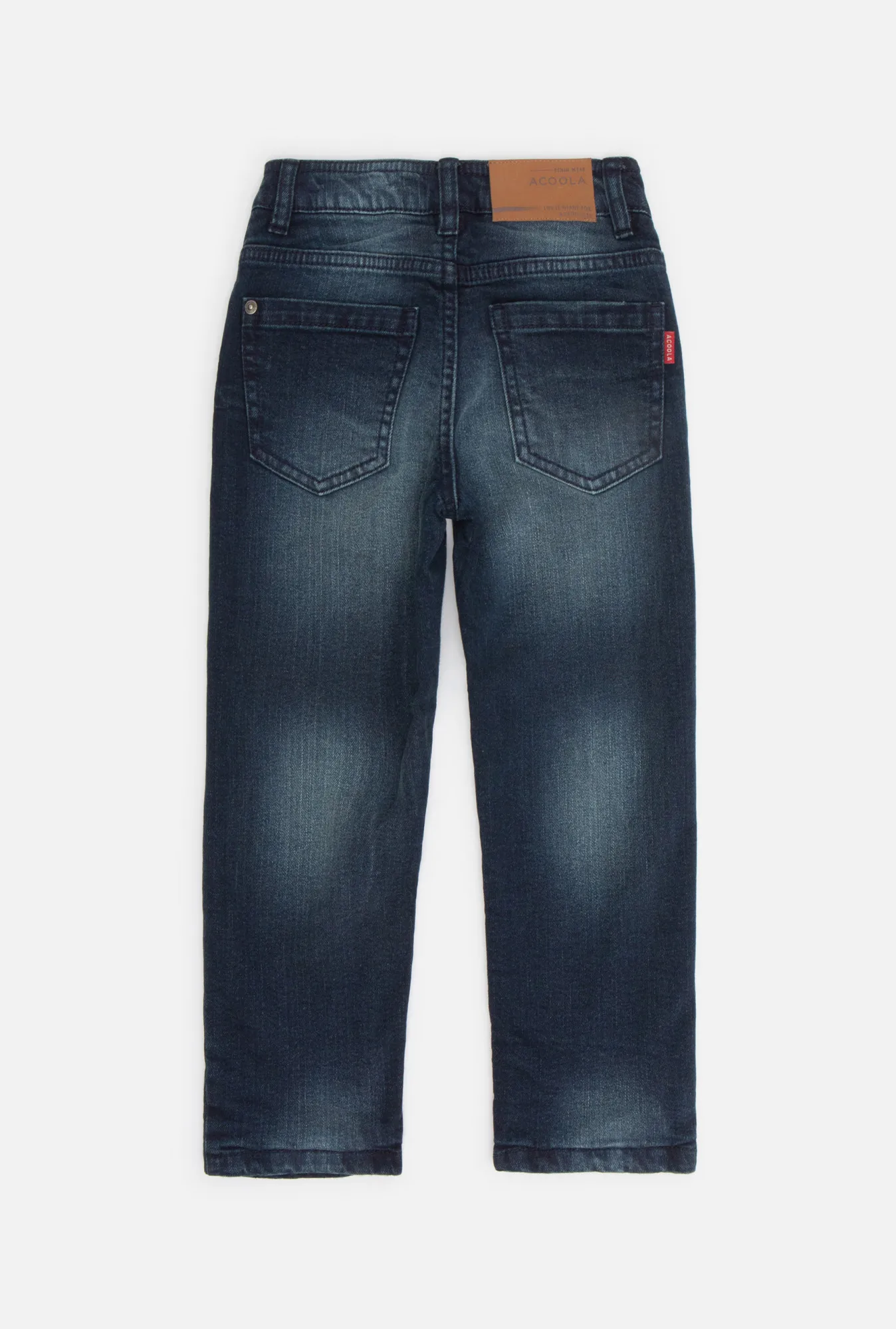 Джинсовые брюки утепленные для мальчиков Acoola | Детская одежда и обувь