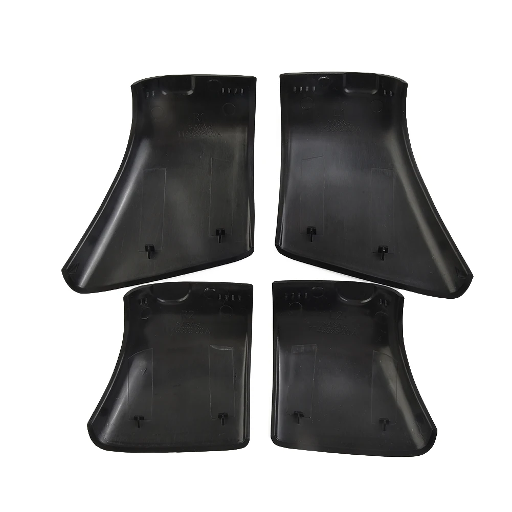 

4Pcs Car Roof Rack Cover Cap Rail End Shell Black Replacement Fit For Tesla Model 3 2017 2018 2019 2020 Accessories