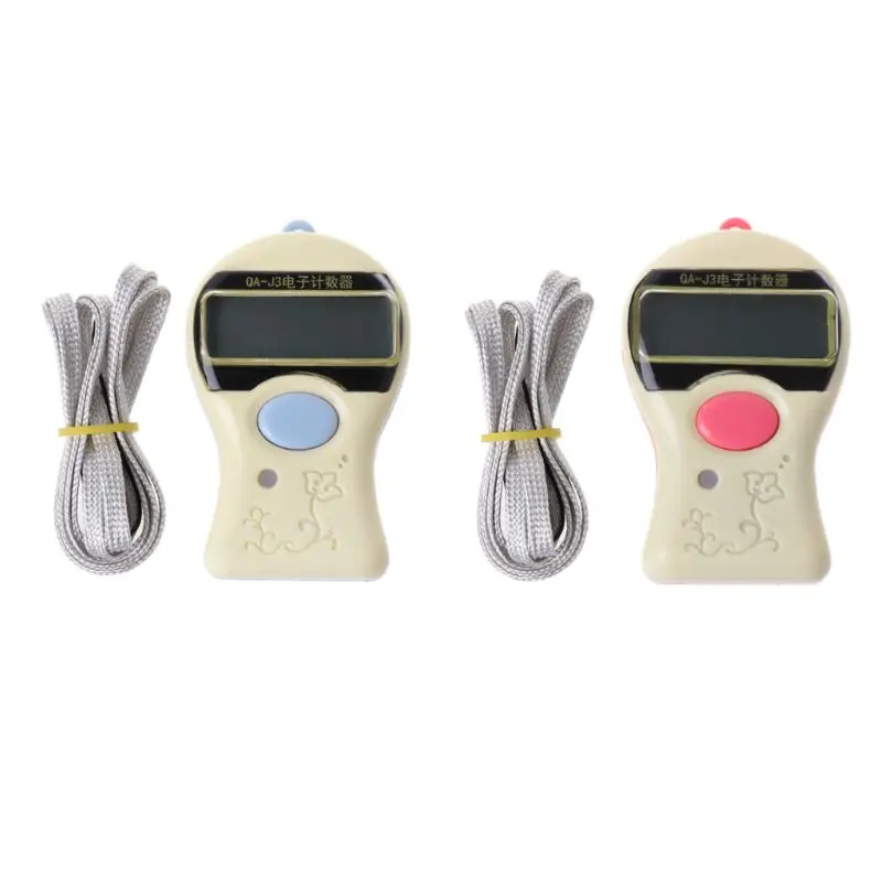 

Mini Finger Counter LCD Electronic Handheld Tally Counter Clicker Digital Counter Manual Mechanical Clicker Number Lap