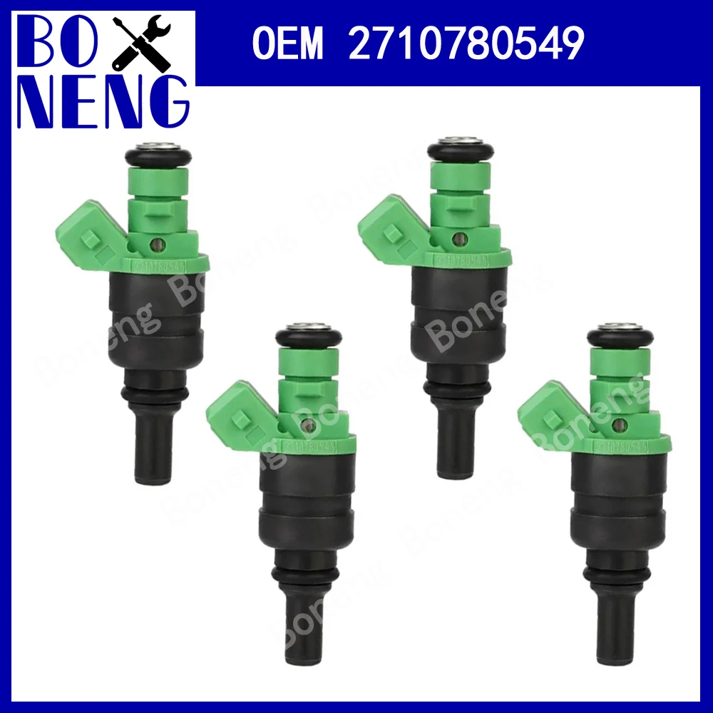 Фото 4 шт./лот OEM 2710780549   Топливные бензиновые форсунки для MERCEDES-BENZ C-Class SLK S203 W209 CLA 1.8L 2.0 2.3 L4 A 2710780549    FJ902 №1