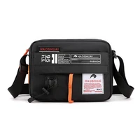waterproof camping traveling shoulder bag adjustable multi pockets hiking crossbody bag for phone keys flashlights outdoor tools