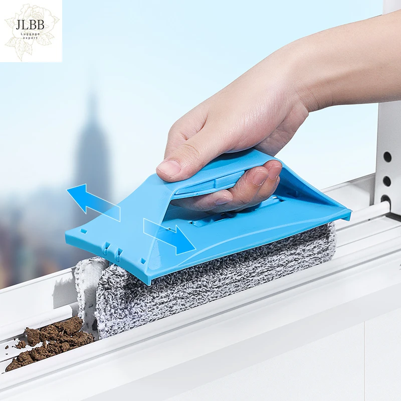 

Window Groove Cleaning Brush Multifunction Home Door Crack Dead End Scraper Glass Mesa Dust Brush Kitchen Tools Crevice Brush