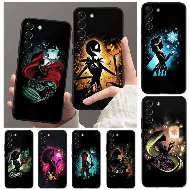 

Cartoon Disney Characters Phone Case for Samsung Galaxy S22 S21 Ultra S20 FE S10 S9 Plus 5G lite 2020 Soft Funda Cover