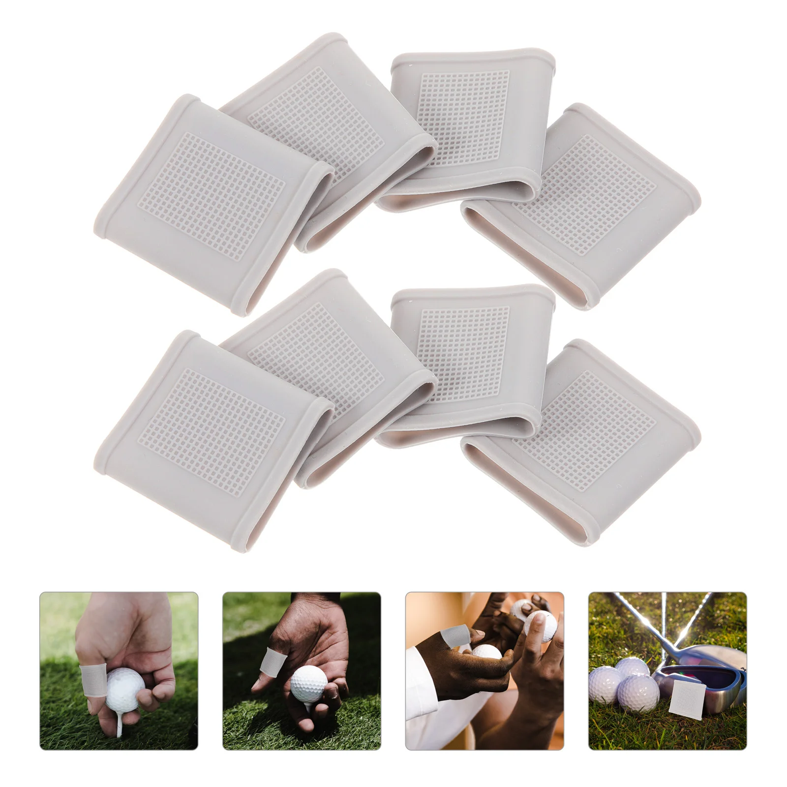 

8pcs Mens Golf Golf Finger Protector Golf Tape For Fingers Golfing Training Finger Belt Golfs Finger Band