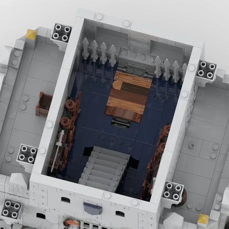 Модель крепости Moc строительные блоки средневековый замок штанги технология