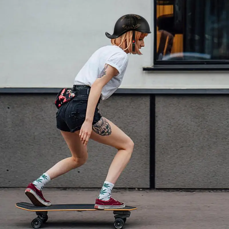 Ретро мотоциклетные шлемы с открытым лицом устойчивая к поту твердая шапка кепки