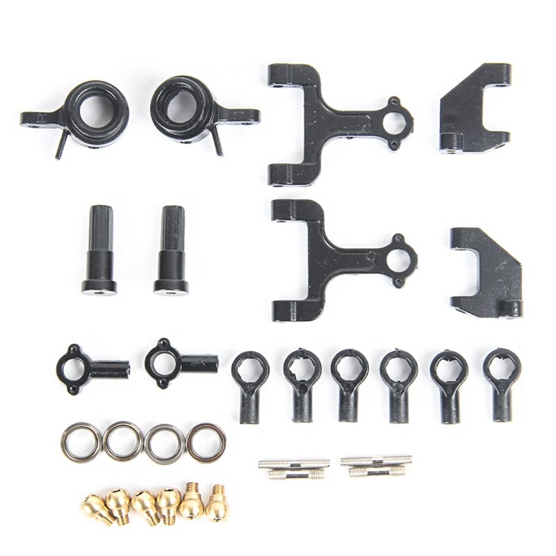 

Metal Upper and Lower Swing Arm Steering Cup Hex Adapter Set for WPL D12 D42 1/10 RC Car Upgrade Parts Spare Accessories