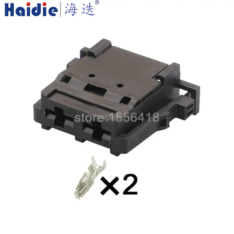 

1-100 sets 2 Pins automotive connector 968618-1