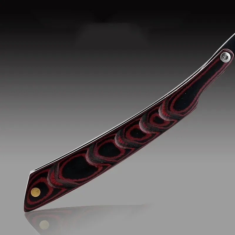 Деревянный триммер ручная бритва профессиональная прямая кромка острая