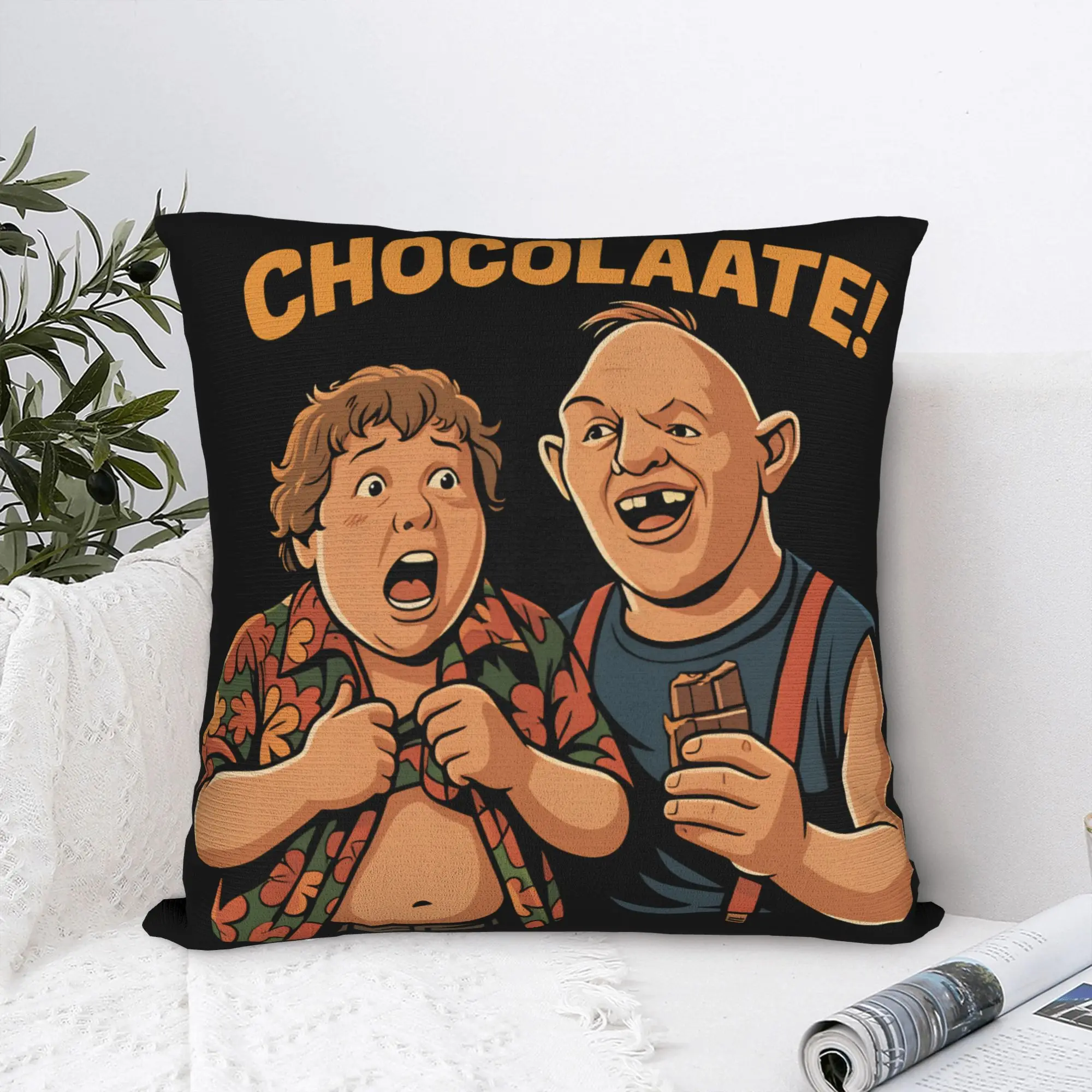 Фото Наволочка Goonies Chocolate Slot и Gordi: Удобная декоративная наволочка для дивана, кровати, кресла №4