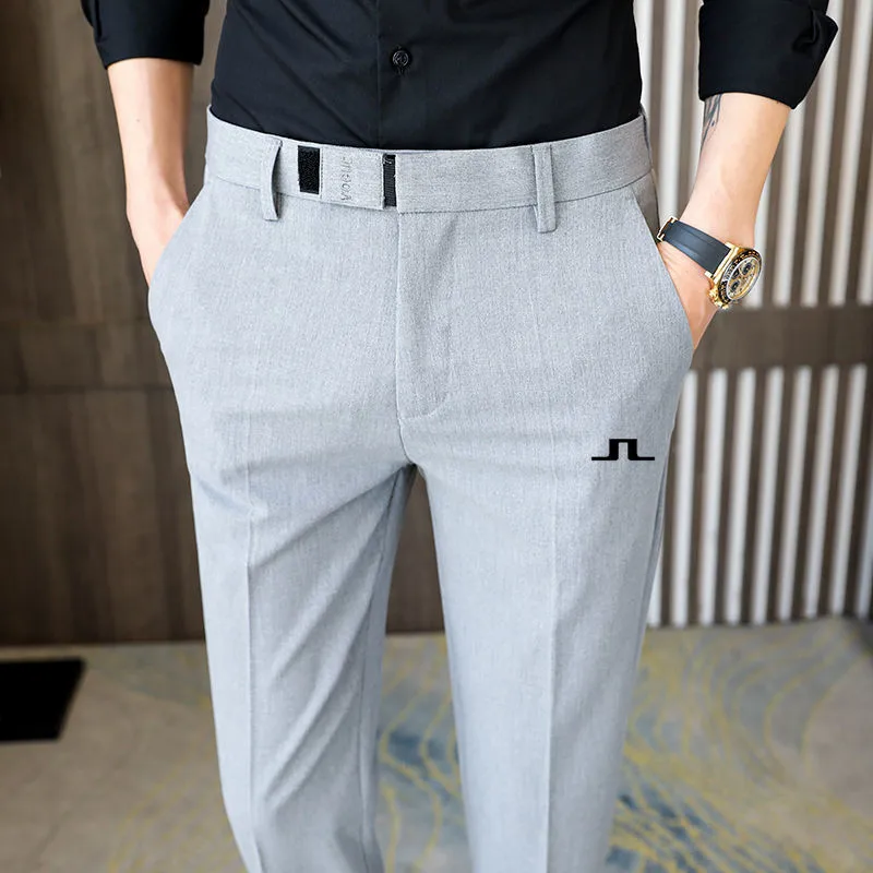 

Men's Golf Pants J Lindeberg Golf Clothing Spring Autumn Breathable Premium Anti-Wrinkle Anti-Iron Pants Outdoor Sports Pants