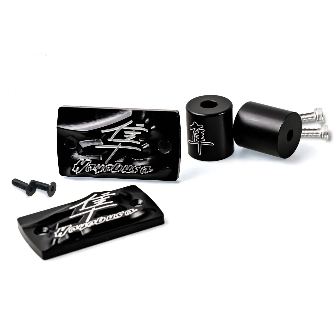 

Алюминиевая крышка бачка тормозной муфты с ЧПУ для мотоцикла + торцевая крышка руля для suzuki hayabusa gsx1300r 1999-2020