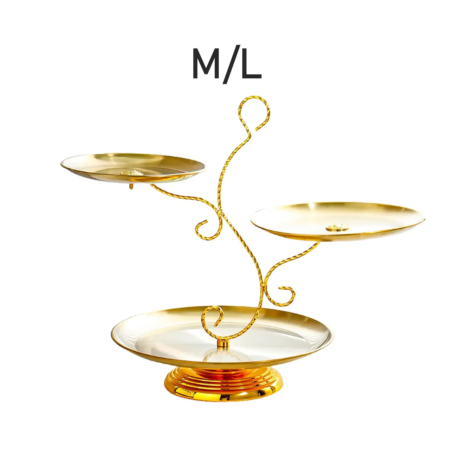 3-уровневая подставка для кексов кондитерских изделий многоуровневый