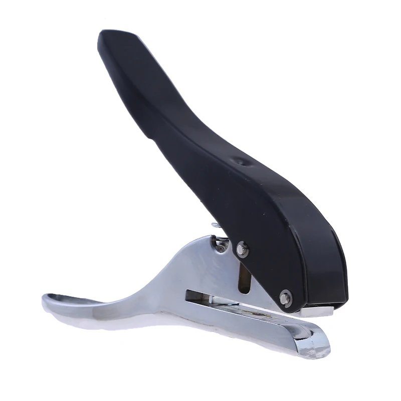 

Single Hole Punch Heavy Duty Hole Puncher Hole Edge Banding Punching Plier Handheld Punching Tool for Paper Cards