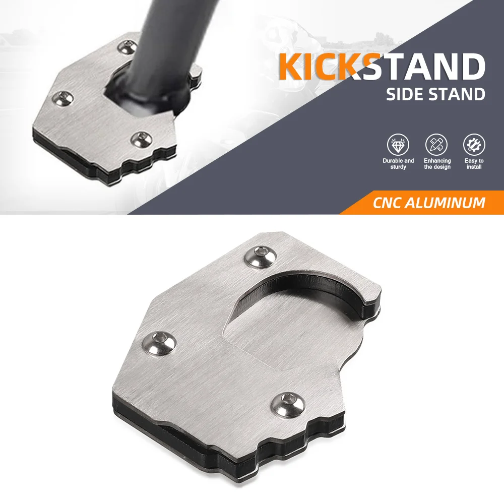 

CNC Side Stand Pad FOR 690 LC4 Enduro R SMCR SMC-R 790 890 Adventure R S Motorcycle Side Stand Enlarge Plate Kickstand Extension