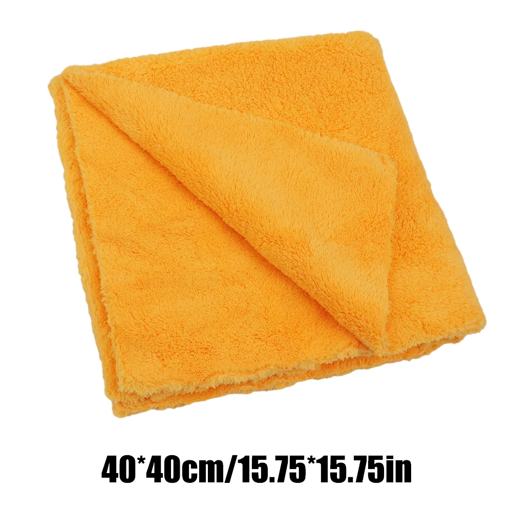 

Полотенце из кораллового флиса для мытья автомобиля, универсальное, высокоплотное, из микрофибры, для чистки, полировки, ухода за автомобилем, для дома, чистящая, сушильная ткань