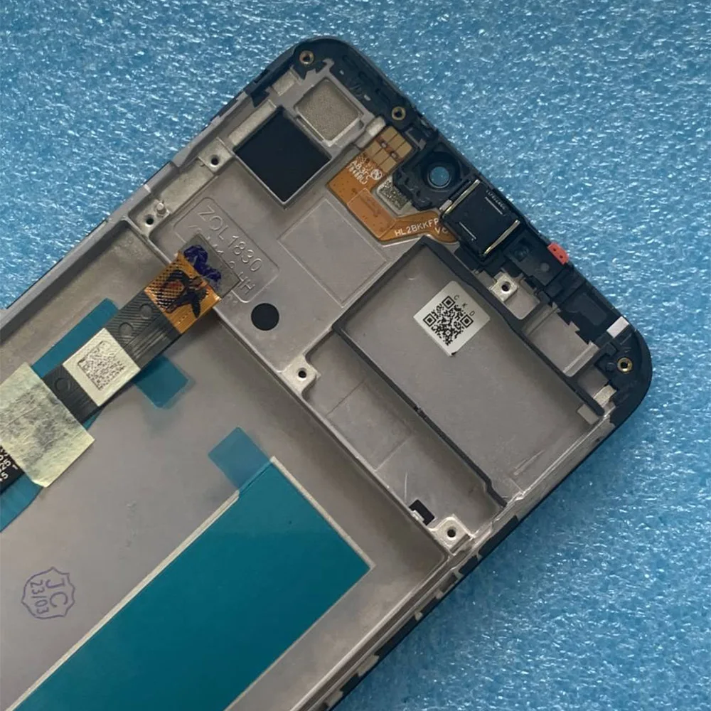 Фото ЖК-дисплей Axis International для ASUS ZenFone Max M2 ZB633KL X01AD, 6,26 дюйма, сенсорная панель, дигитайзер, рамка, ЖК-дисплей №3