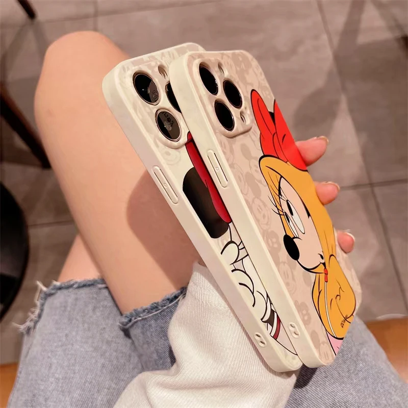 Mickey Mouse Xiake Anime Phone Case For iPhone 11 13 12 Pro MAX Mini  X XR XS MAX 6 6s 7 8 Plus SE 2020 Soft Silicone TPU Funda