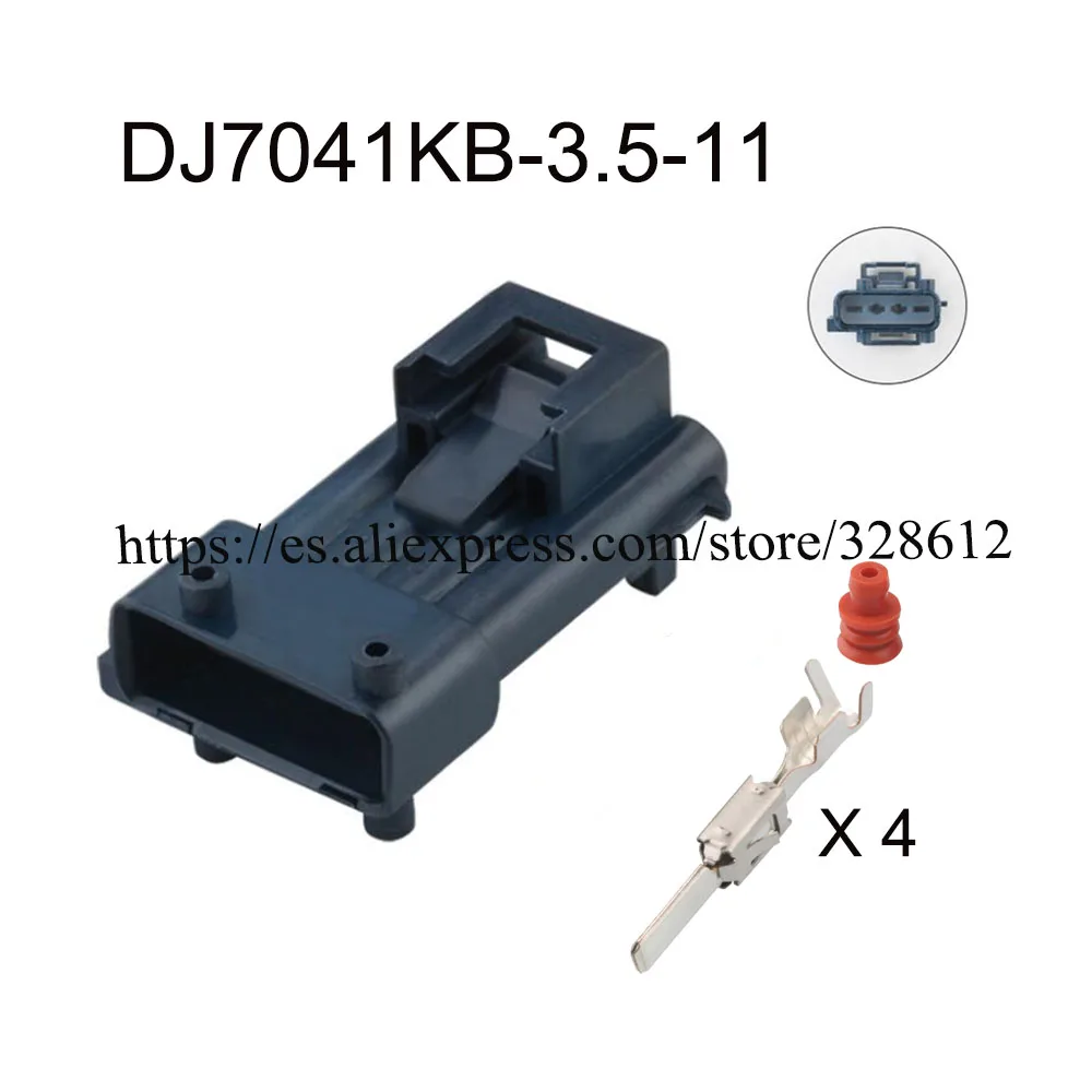 

DJ7041KB-3.5-11 автомобильный провод, гнездовой, штырьковый кабель, 4-контактный разъем, автомобильный водонепроницаемый разъем с клеммами