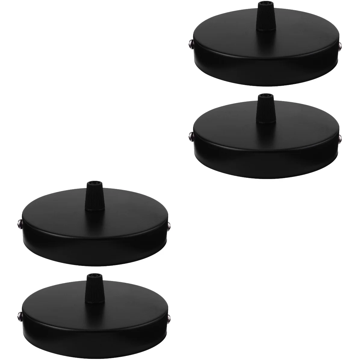 

4 Ceiling Mounted Plate Pendant Lamp Base Round Ceiling Base Accessory