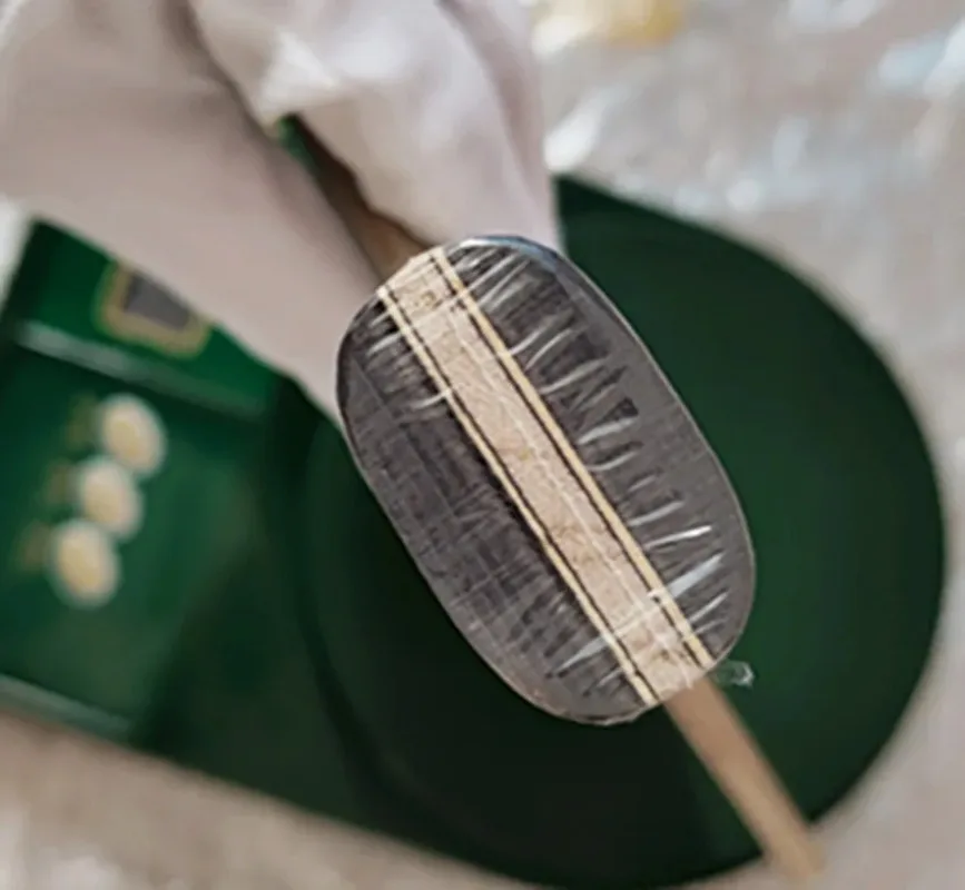 Черное шестиугольное высококачественное дерево лезвие для настольного тенниса