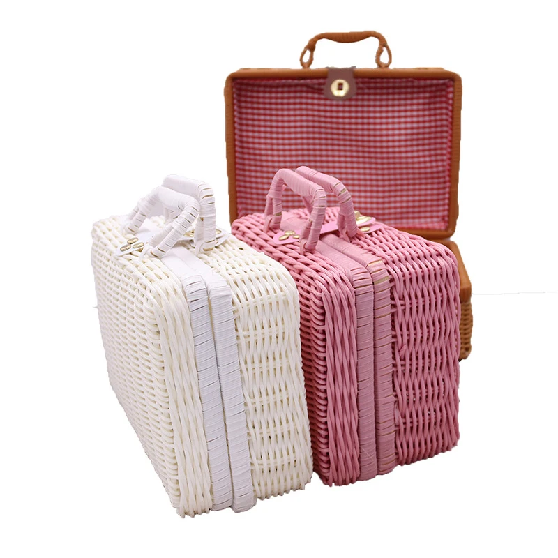 Pojemna kosmetyczka z tworzywa sztucznego Idealna do podróży Organizer przechowywania przyborów toaletowych uchwytem Pud...