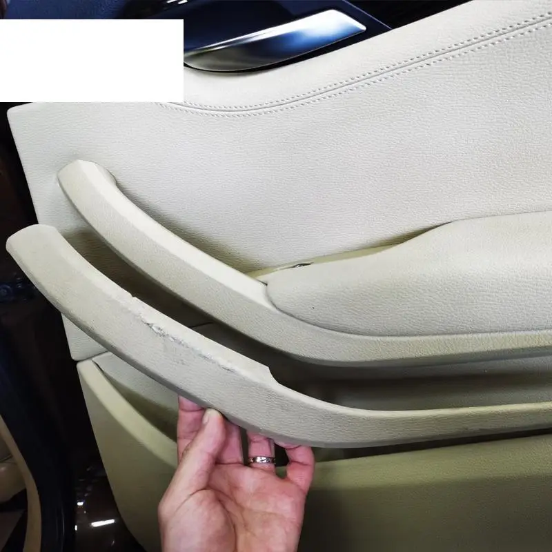 

For BMW X1 E84 2010-2016 Left Right Side Car Inner door Panel handle Interior Door Armrest Pull Trim Cover