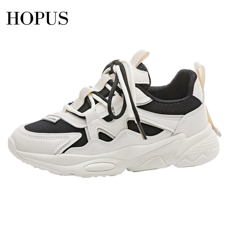 

Спортивная обувь HOPUS для женщин, новинка 2023, тонкие дышащие сетчатые кроссовки в Корейском стиле, женские повседневные теннисные туфли на плоской подошве с низким вырезом