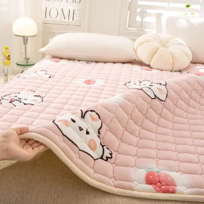 Зимние молочные наматрасники мягкая подушка бытовая простыня для спальни