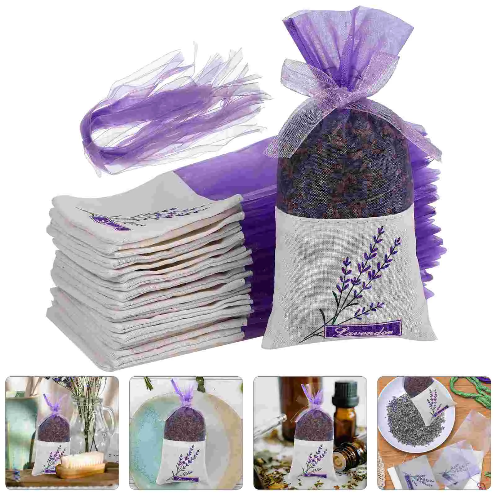 

For Printing Bags Beautiful Bags Sachet Sachet 30pcs Fragrance Portable Lavender Flower Dry Flowers Seeds Empty Storage