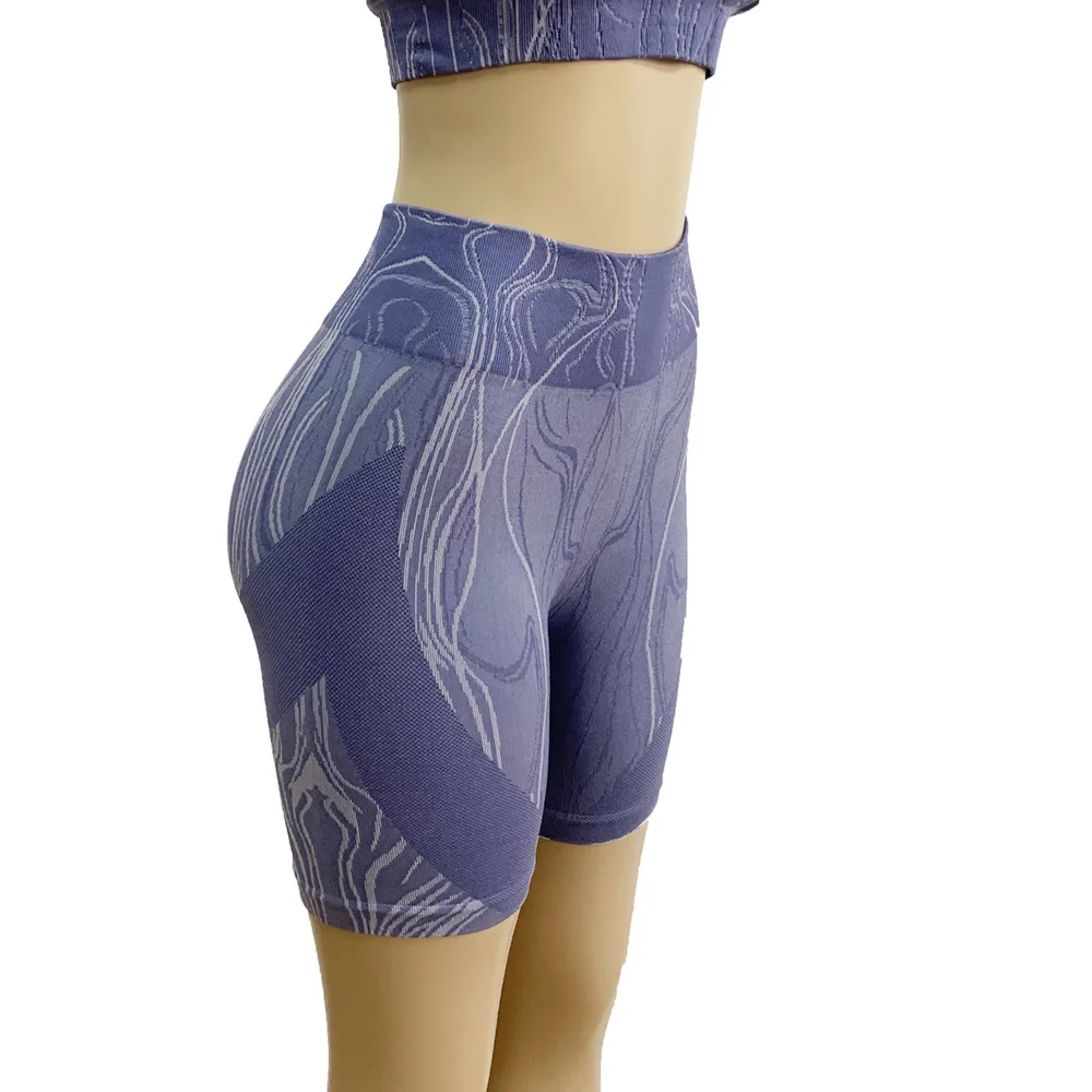 LUOYIYANG Gym Sexy Seamless Leggings for Women High Waist Quick-drying Stripe Leggings Sports Women Fitness Spring Summer