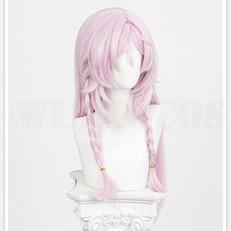 Парик для косплея Genshin Impact Citlali Властелин ночи фиолетовая оплетка длинные волосы