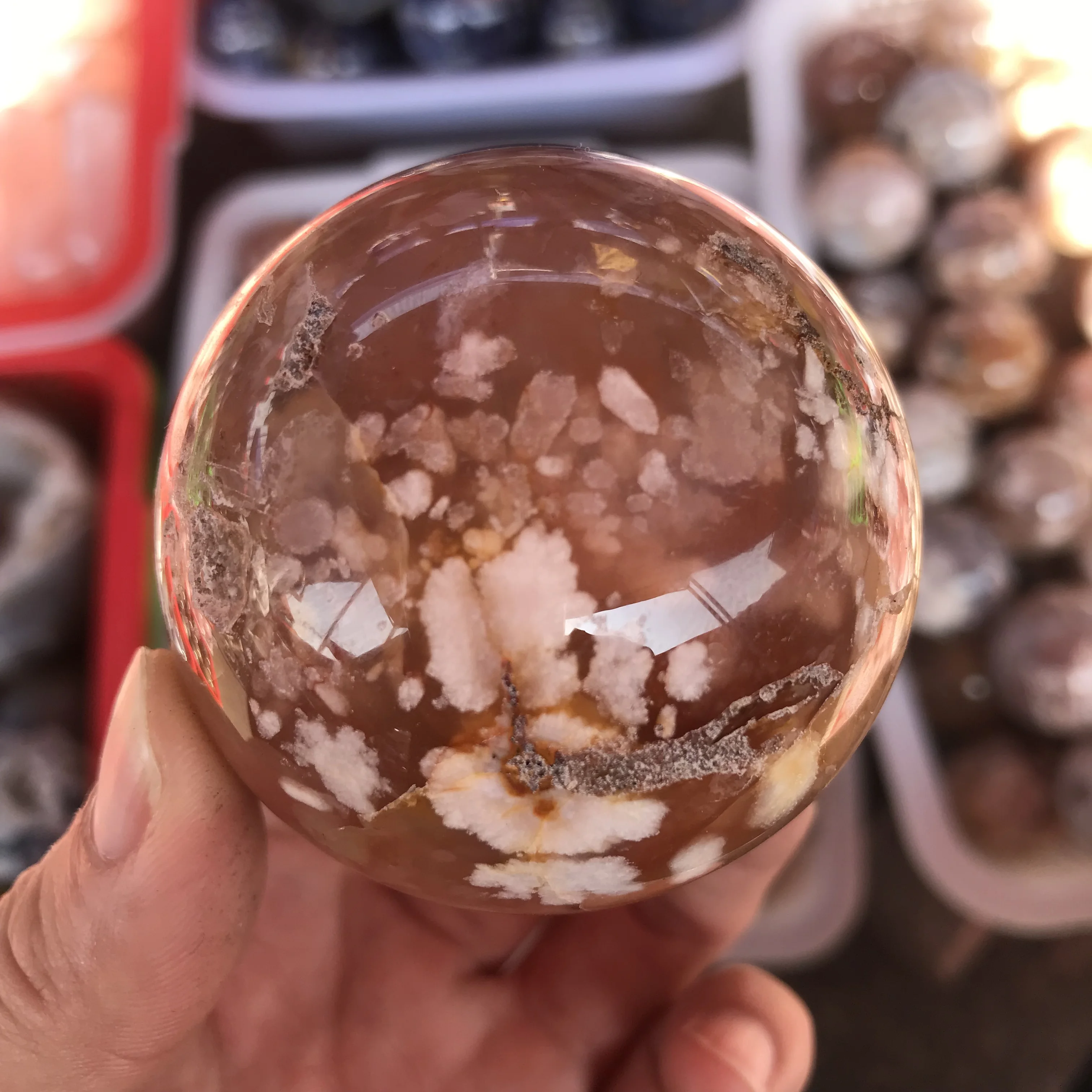 Колонна Из Натурального белого кристалла взрывобезопасный кристалл с мощным