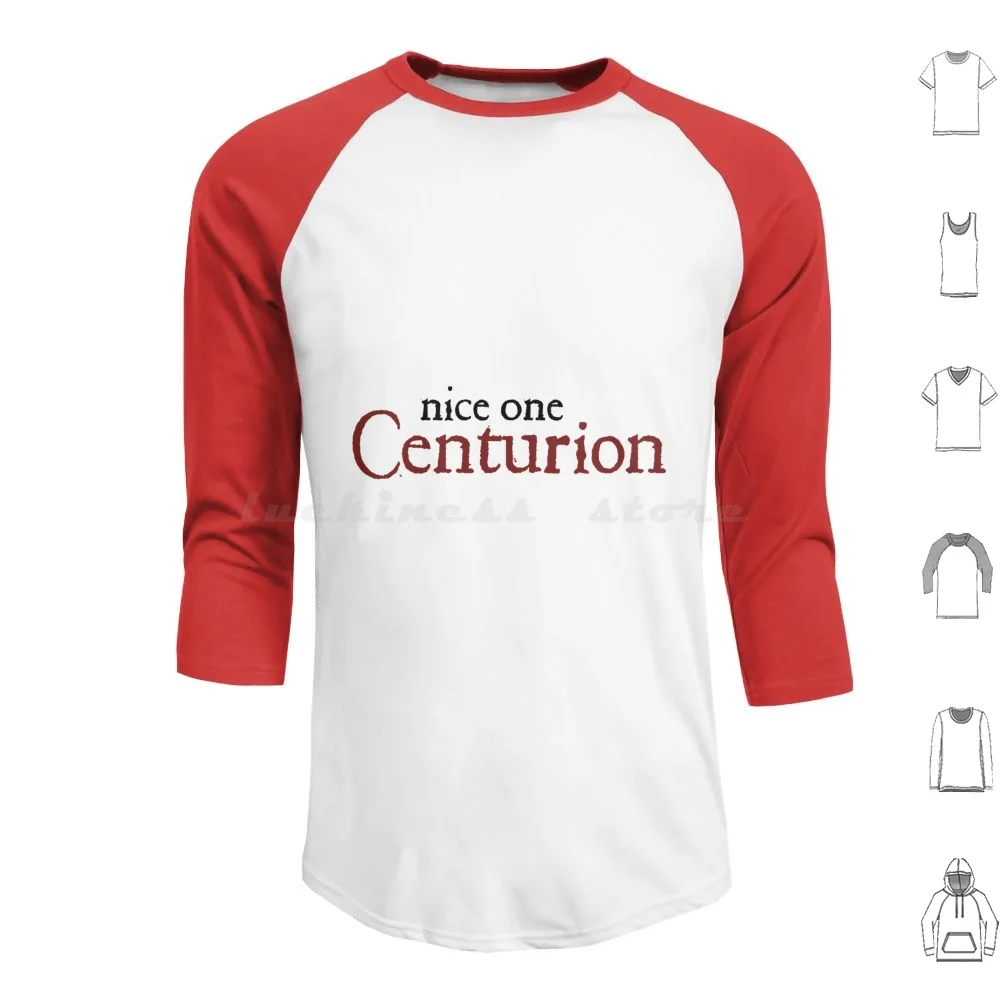 Толстовка с капюшоном Nice One Centurion хлопковая длинным рукавом жизнь Брайана святой